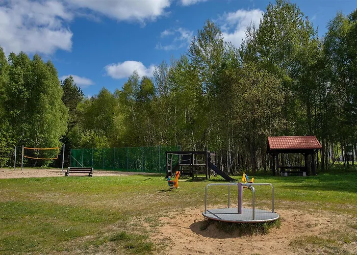 In Ostrowite With Sauna Apartman *